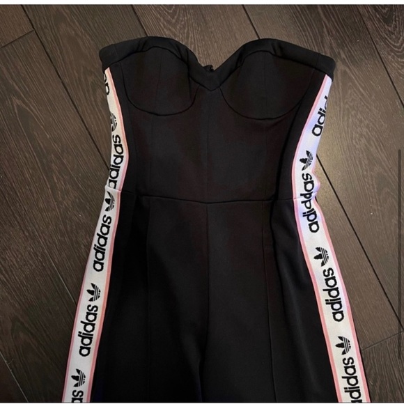 Adidas Original Strapless Jumpsuit - Picture 2 of 7